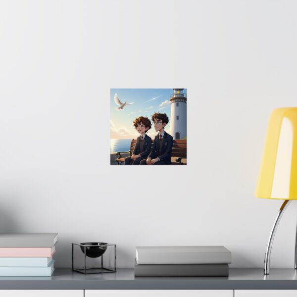 Matte poster voor kinderkamer I speelruimte I Studenten I Vuurtoren - Afbeelding 7