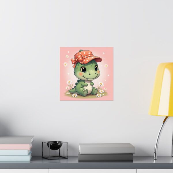 Poster I Schattige Dino I Kinderkamer I Speelkamer I Slaapkamer I Decoratie I Cadeau - Afbeelding 7
