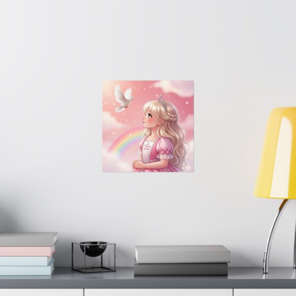 Matte Poster I Princess I Kinderkamer Decor I Cadeau voor Meisjes - Afbeelding 7