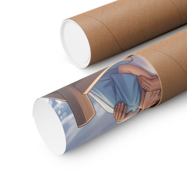 Poster I Jezus en Kind I Muurkunst I Cadeau I Kinderruimte - Afbeelding 3
