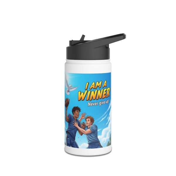 Roestvrijstalen waterfles I  Ik ben een Winnaar! I Honkbal I Sportfles I School I Sport - Afbeelding 4