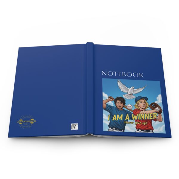 Hardcover Notitieboek I Ik ben een winnaar I Honkbal I Cadeau - Afbeelding 5