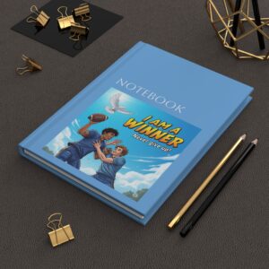 Winner Hardcover Notitieboekje l I am a winner! I Sports I Cadeau