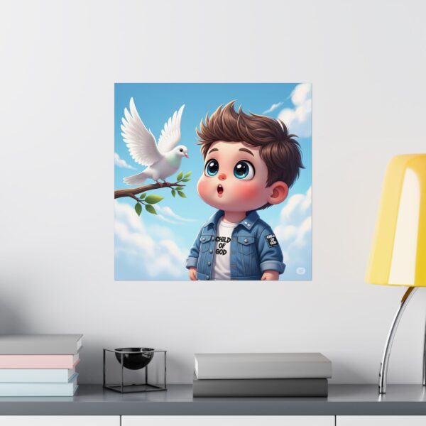 Matte poster met 'Child of God' I Ideaal voor kinderkamers I Decoratie I inspirerend - Afbeelding 16