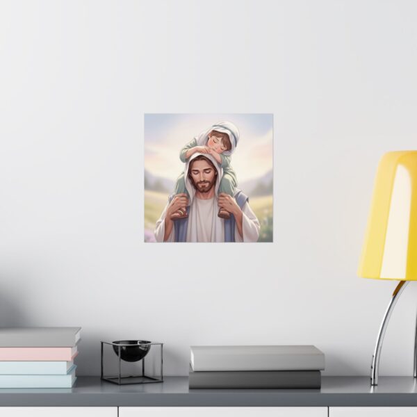 Hartverwarmende Matte Poster I Woon Decoratie I Kinderruimte I Kinderslaapkamer - Afbeelding 7
