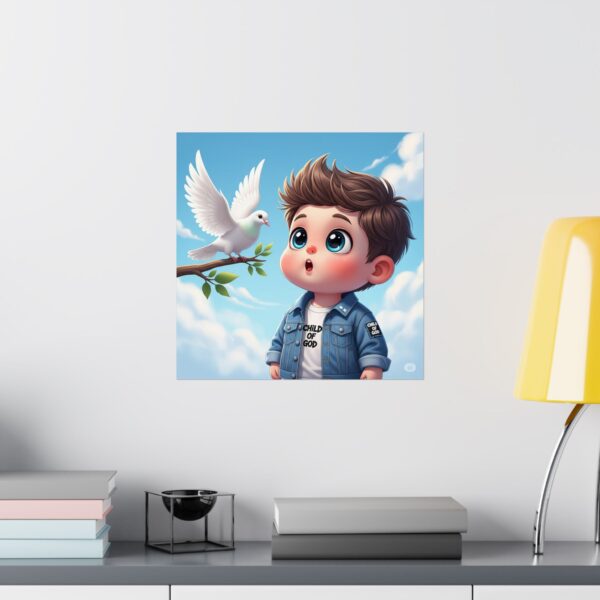 Matte poster met 'Child of God' I Ideaal voor kinderkamers I Decoratie I inspirerend - Afbeelding 13
