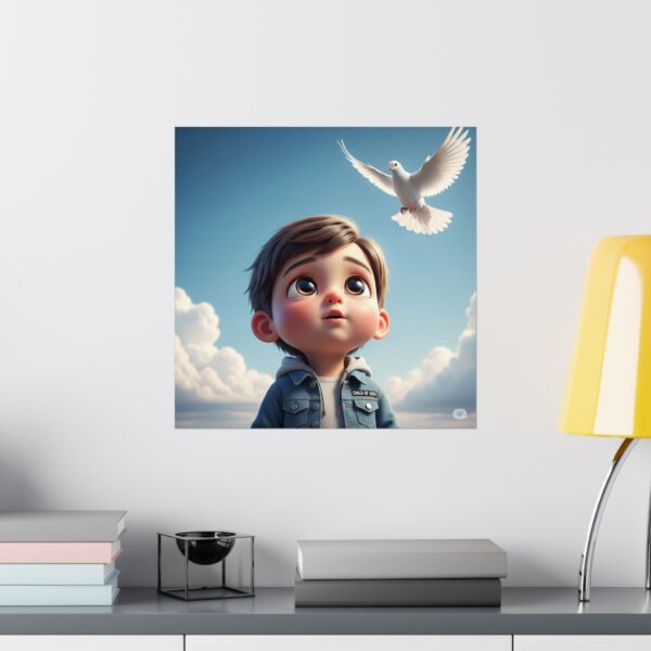 Poster I Kind van God I Duif I Kinderkamer I Decor I  Inspirerend - Afbeelding 16