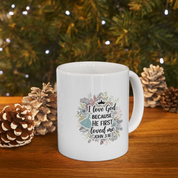 Design Mok I I love God I Cadeau voor haar I Home Decor - Afbeelding 5