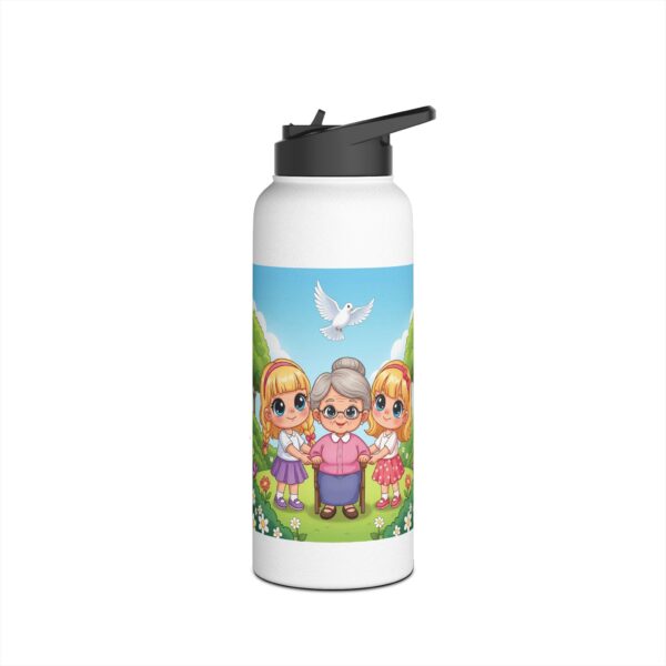 Waterfles voor kinderen I Meisjes helpen omaatje I  Buitenplezier I School I Sport I Cadeau - Afbeelding 15