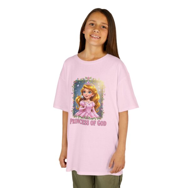 Princess of God I T-Shirt I Kinderkleding I Roze en Lichtblauw - Afbeelding 6