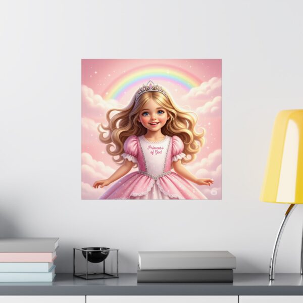 Matte Poster I Prinses van God I Inspirerend I  Kinderkamer decor I Cadeau - Afbeelding 16