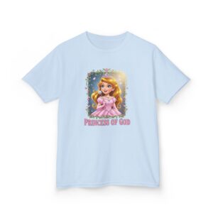 Princess of God I T-Shirt I Kinderkleding I Roze en Lichtblauw