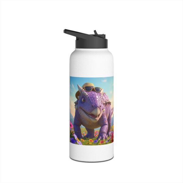 Kleurrijke en grappige dinosaurus roestvrijstalen waterfles I Cadeau I Kinderen - Afbeelding 14