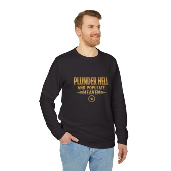 Trendy Adidas unisex sweatshirt I Plunder Hell en Populate Heaven I Casual stijl - Afbeelding 5