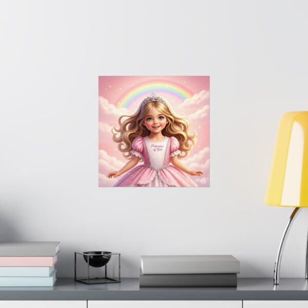 Matte Poster I Prinses van God I Inspirerend I  Kinderkamer decor I Cadeau - Afbeelding 10