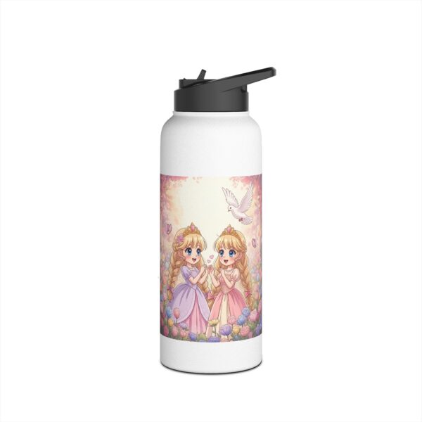 Thermo Waterfles met Prinsessen I Cadeau voor meisjes I Duif I Milieuvriendelijke drinkgerei I - Afbeelding 15