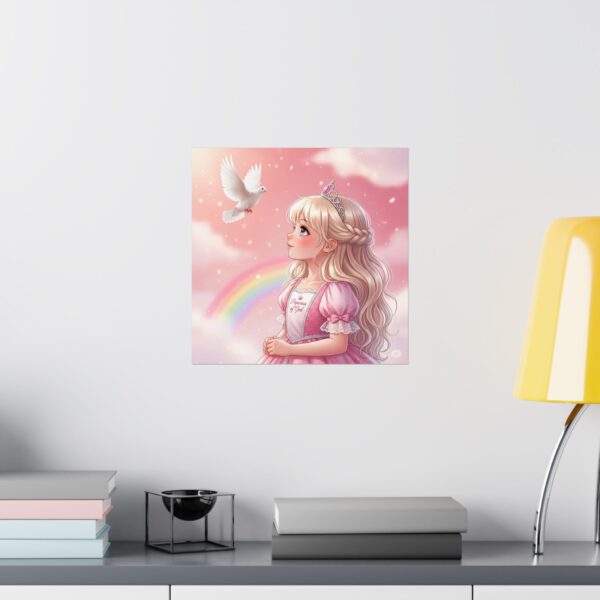 Matte Poster I Princess I Kinderkamer Decor I Cadeau voor Meisjes - Afbeelding 10