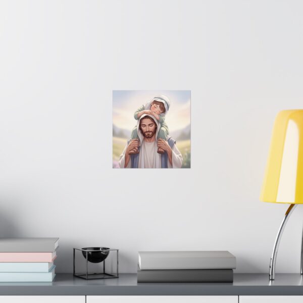 Hartverwarmende Matte Poster I Woon Decoratie I Kinderruimte I Kinderslaapkamer - Afbeelding 4