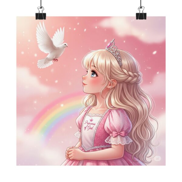 Matte Poster I Princess I Kinderkamer Decor I Cadeau voor Meisjes