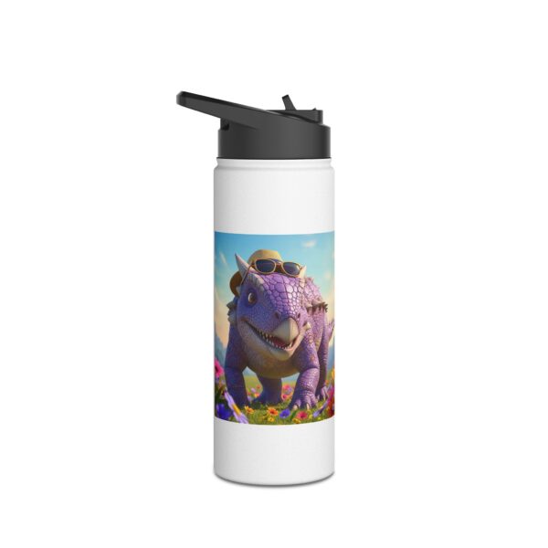 Kleurrijke en grappige dinosaurus roestvrijstalen waterfles I Cadeau I Kinderen - Afbeelding 8