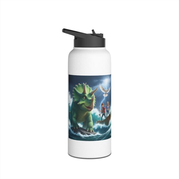 Roestvrijstalen waterfles met avontuur thema | Dino Design I Cadeau I Kamperen I Wandelen - Afbeelding 14