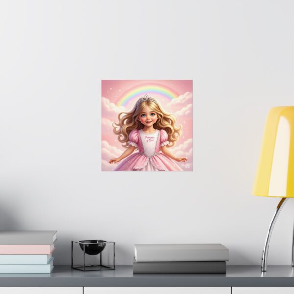 Matte Poster I Prinses van God I Inspirerend I  Kinderkamer decor I Cadeau - Afbeelding 7