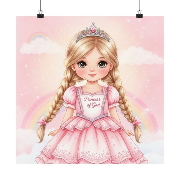 Matte Poster I Prinses van God I Kinderkamer decor I Cadeau - Afbeelding 11