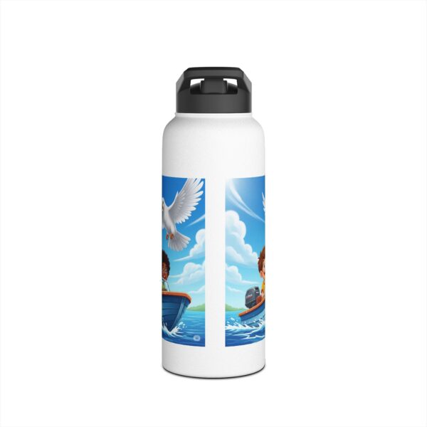 Waterfles I Jongens in Speedboat I Duif I Heilige Geest I School en Sport I Cadeau - Afbeelding 12