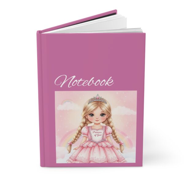Princess Thema I Schattig roze notitieboekje voor kinderen I Droomdagboekje - Afbeelding 2