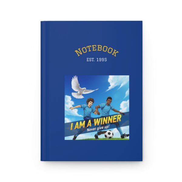 Motiverend voetbal hardcover notitieboekje I Sportnotitieboekje I Cadeau I School - Afbeelding 3