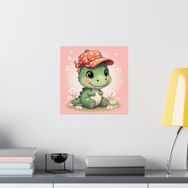Poster I Schattige Dino I Kinderkamer I Speelkamer I Slaapkamer I Decoratie I Cadeau - Afbeelding 10