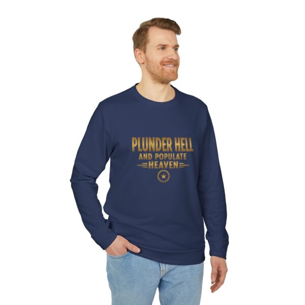 Trendy Adidas unisex sweatshirt I Plunder Hell en Populate Heaven I Casual stijl - Afbeelding 3