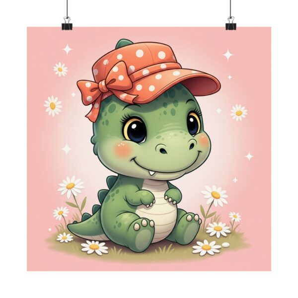 Poster I Schattige Dino I Kinderkamer I Speelkamer I Slaapkamer I Decoratie I Cadeau - Afbeelding 11