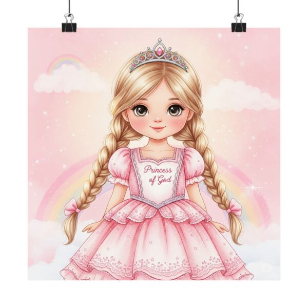 Matte Poster I Prinses van God I Kinderkamer decor I Cadeau - Afbeelding 5