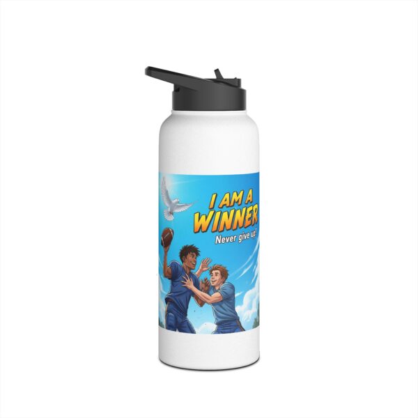 Roestvrijstalen waterfles I  Ik ben een Winnaar! I Honkbal I Sportfles I School I Sport - Afbeelding 14