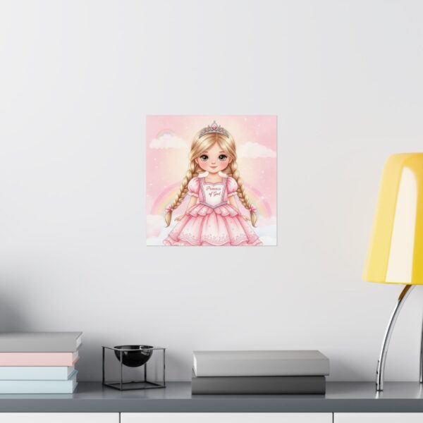 Matte Poster I Prinses van God I Kinderkamer decor I Cadeau - Afbeelding 7