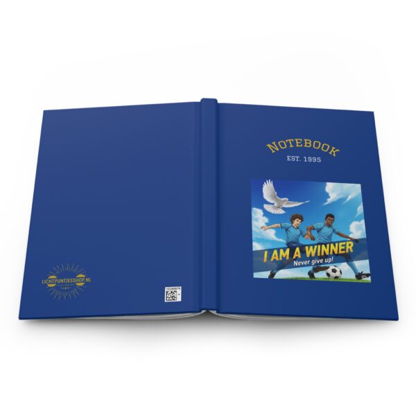 Motiverend voetbal hardcover notitieboekje I Sportnotitieboekje I Cadeau I School - Afbeelding 6