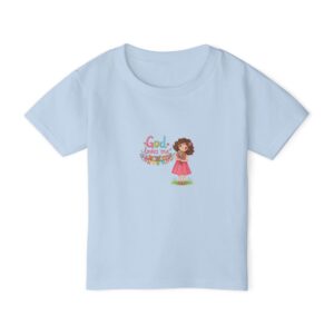 T-shirt voor peuters I God loves you I Cadeau