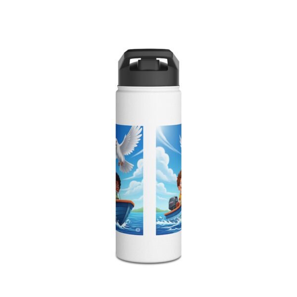 Waterfles I Jongens in Speedboat I Duif I Heilige Geest I School en Sport I Cadeau - Afbeelding 7