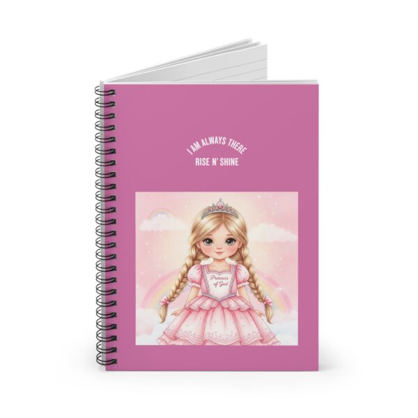 Prinses I Spiraalnotitieboekje voor kinderen I Cadeau voor meisjes I Roze I Inspirerend - Afbeelding 4