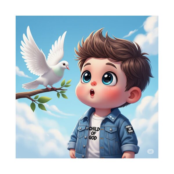 Matte poster met 'Child of God' I Ideaal voor kinderkamers I Decoratie I inspirerend - Afbeelding 9