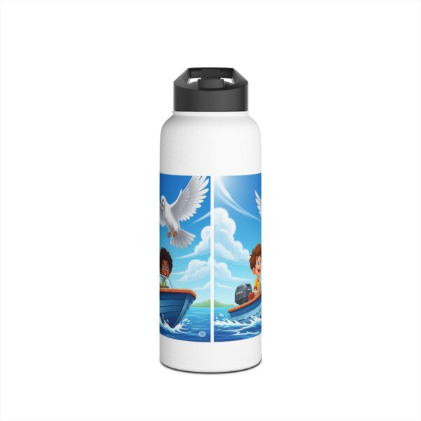 Waterfles I Jongens in Speedboat I Duif I Heilige Geest I School en Sport I Cadeau - Afbeelding 11