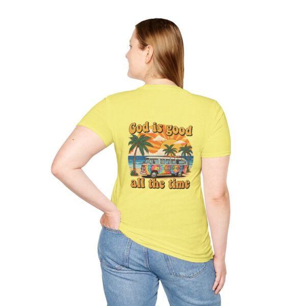 T-shirt I God is good all the time I Unisex T-shirt I Diverse kleuren - Afbeelding 7