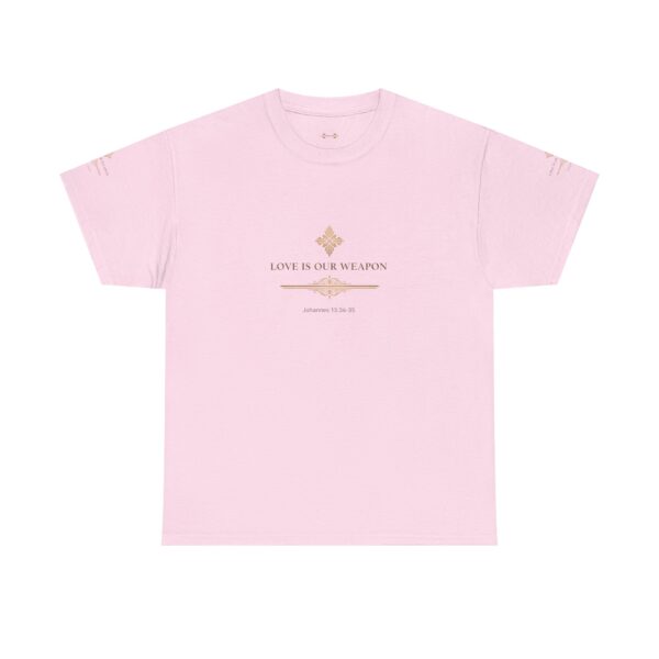 T-Shirt I Love is our weapon I Unisex I Diverse kleuren I Casual - Afbeelding 14