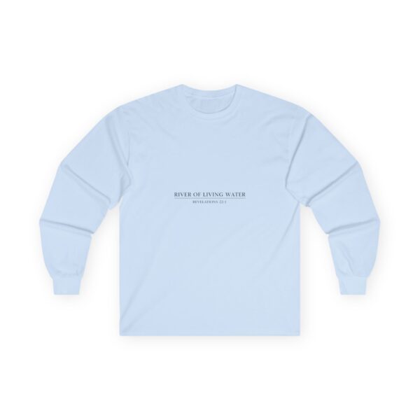 T-shirt I Lange mouwen I River of living water I Unisex I Katoen I Dagelijks comfort - Afbeelding 7