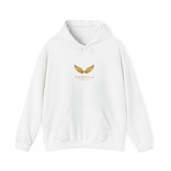 Hoodie |  Umbrella I Band Jerusalem I Unisex I White - Afbeelding 4