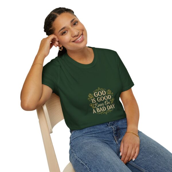 T-Shirt I God is good even on a bad day I Diverse kleuren I Cadeau - Afbeelding 10