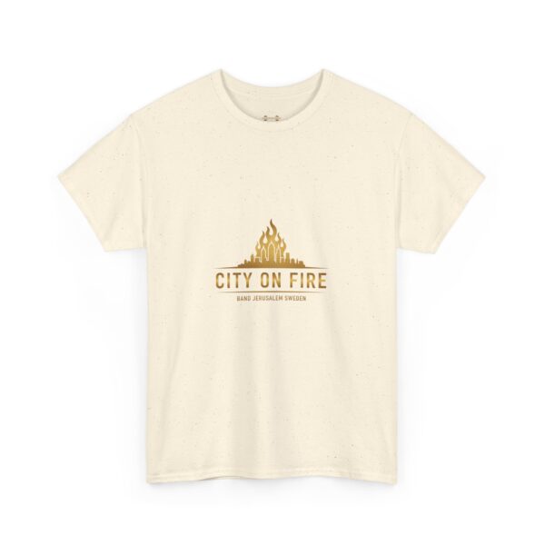 T-Shirt I City on Fire I Band Jerusalem I Casual I Unisex I Diverse kleuren - Afbeelding 9