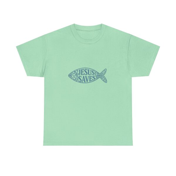 T-Shirt I Jesus Saves I Unisex I Zwaar Katoen I Diverse kleuren - Afbeelding 5