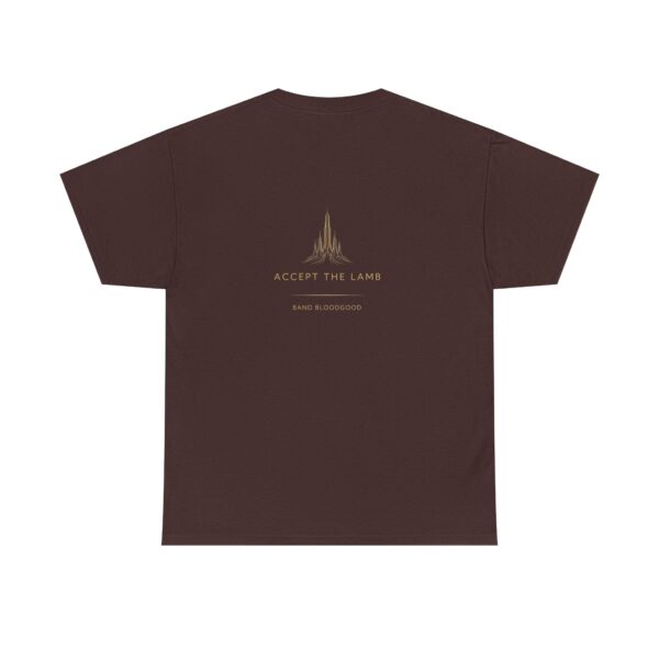 T-Shirt I Accept the Lamb I Subtiel I Licht en fijn gouden logo I Unisex I Casual - Afbeelding 13
